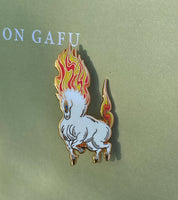 Fire Horse Enamel Pin