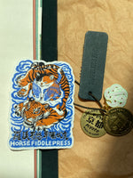 Cat and Tiger Vinyl Sticker